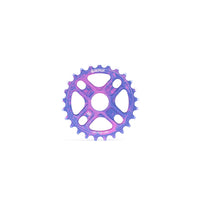 Manta, Chainring, Teeth: 25, 6061-T6 Aluminum, Purple