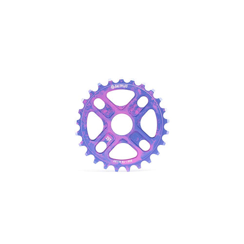 Manta, Chainring, Teeth: 25, 6061-T6 Aluminum, Purple