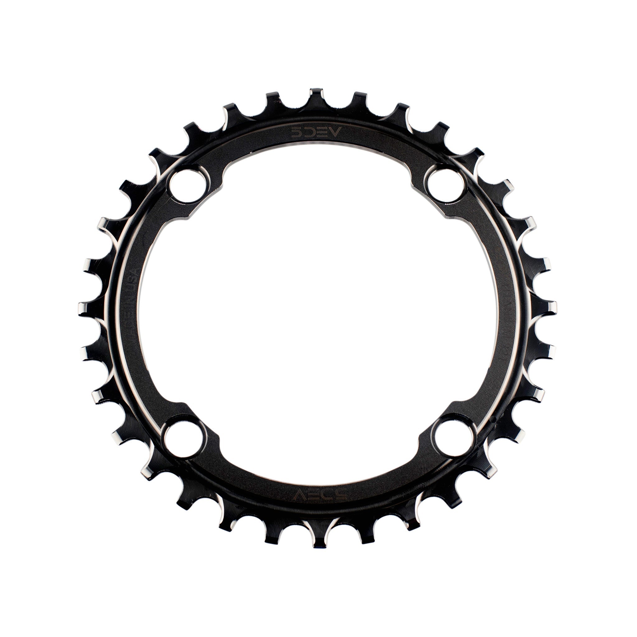 104BCD Titanium Chainring - 5DEV