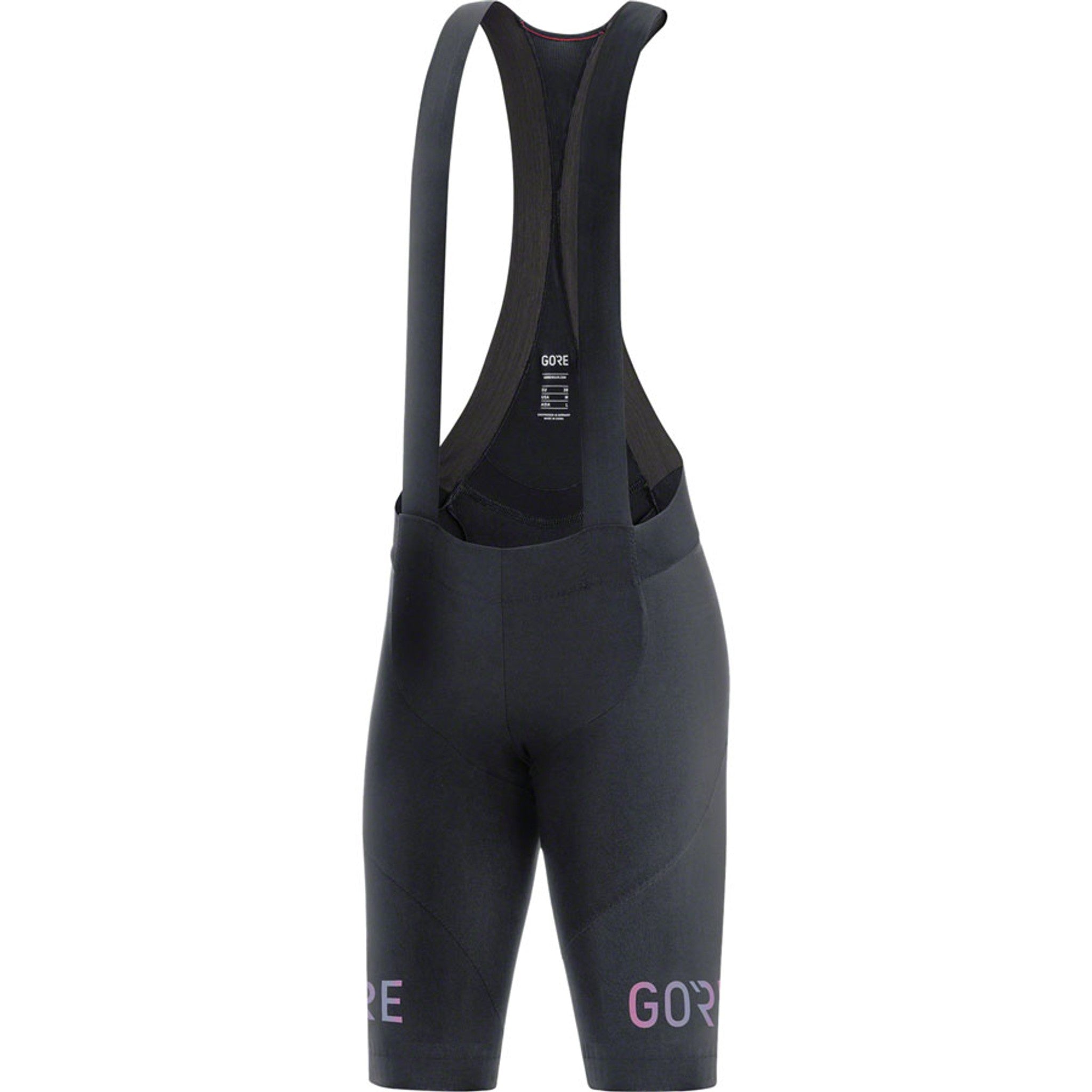 Wear Long Distance Bib Shorts + - Black, Large, Women's