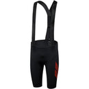 Transition Bib Shorts + - Black/Fireball, Men's, Small
