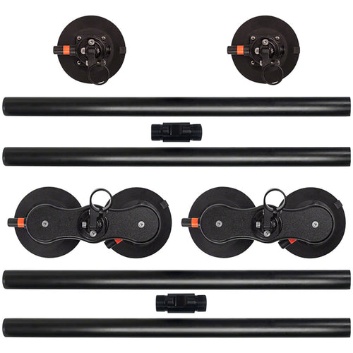 Monkey Bars  Roof Rack - Pair, 48", Black
