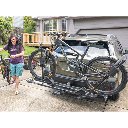 StageTwo Hitch Bike Rack - 2-Bike, 2" Receiver, Anthracite