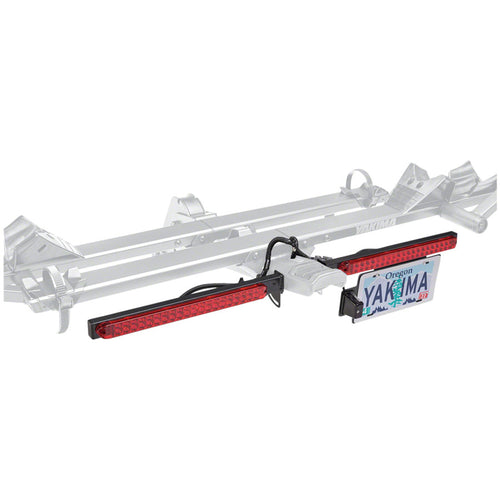SafetyMate Hitch Bike Rack Brake Light License Plate Kit for StageTwo - 4-Pin Trailer Wire Connection