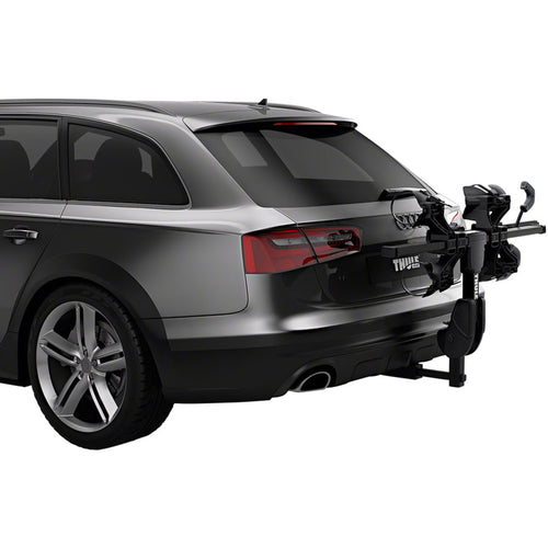 DoubleTrack Pro XT Hitch Bike Rack - 1.25"/2" Receiver, 2-Bike, Black