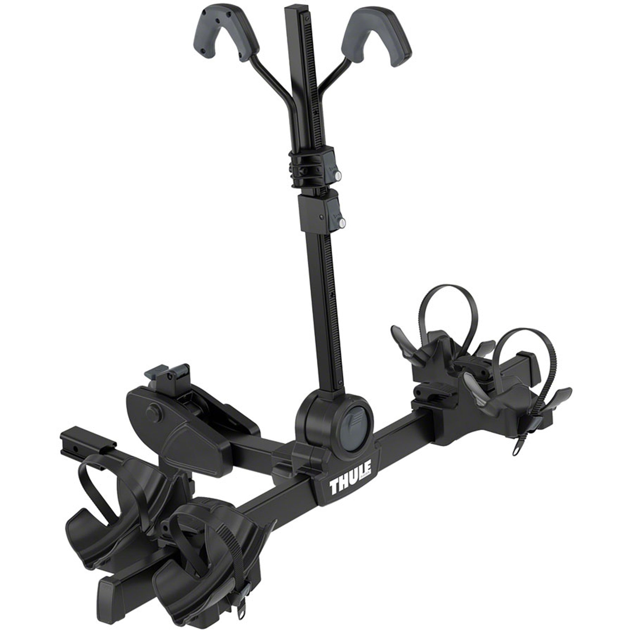 DoubleTrack Pro XT Hitch Bike Rack - 1.25"/2" Receiver, 2-Bike, Black
