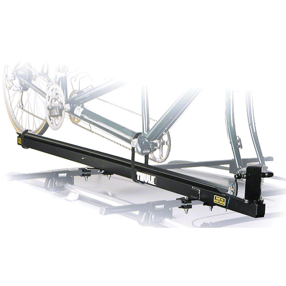 Thule 558P Pivoting Roof Rack Fork Mount Tandem Bike Carrier -  1 Bike