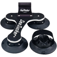 Talon 1-Bike Roof Rack - HUSKE QR Fork Mount and Rear Wheel Holder, Black