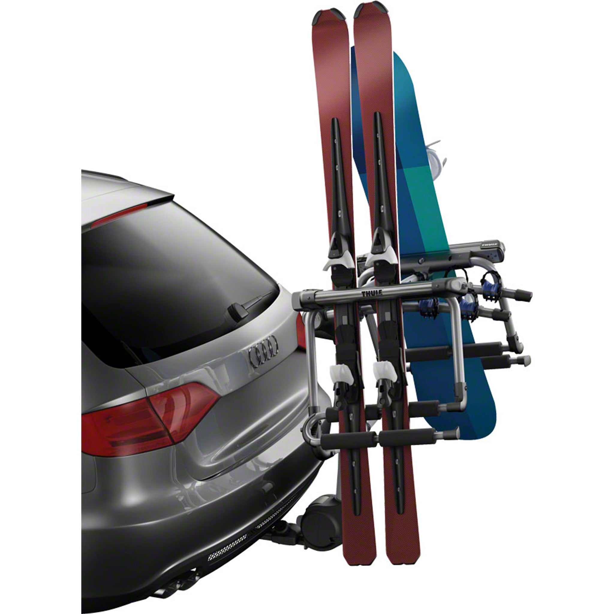 9033 Tram Hitch Rack Ski and Snowboard Carrier