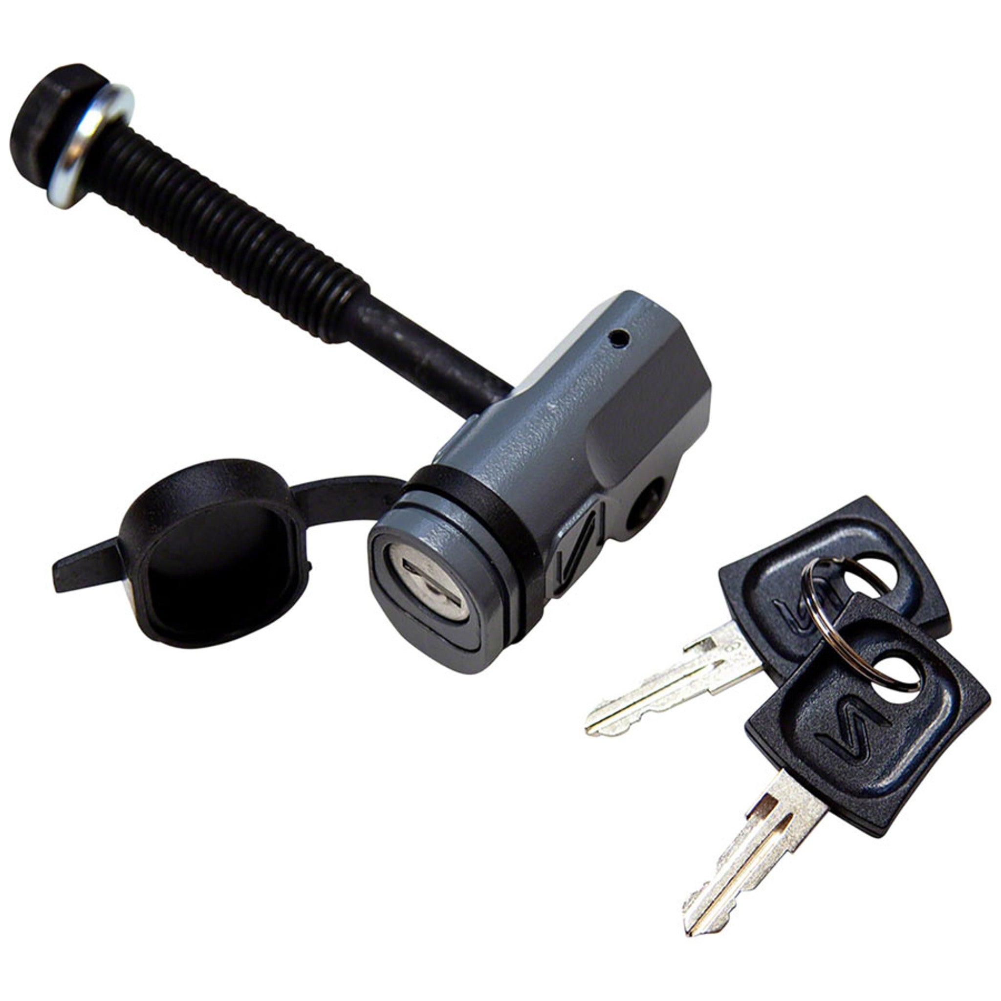 Saris Threaded Locking Hitch Tite: Fits 1 1/4" and 2" Receivers