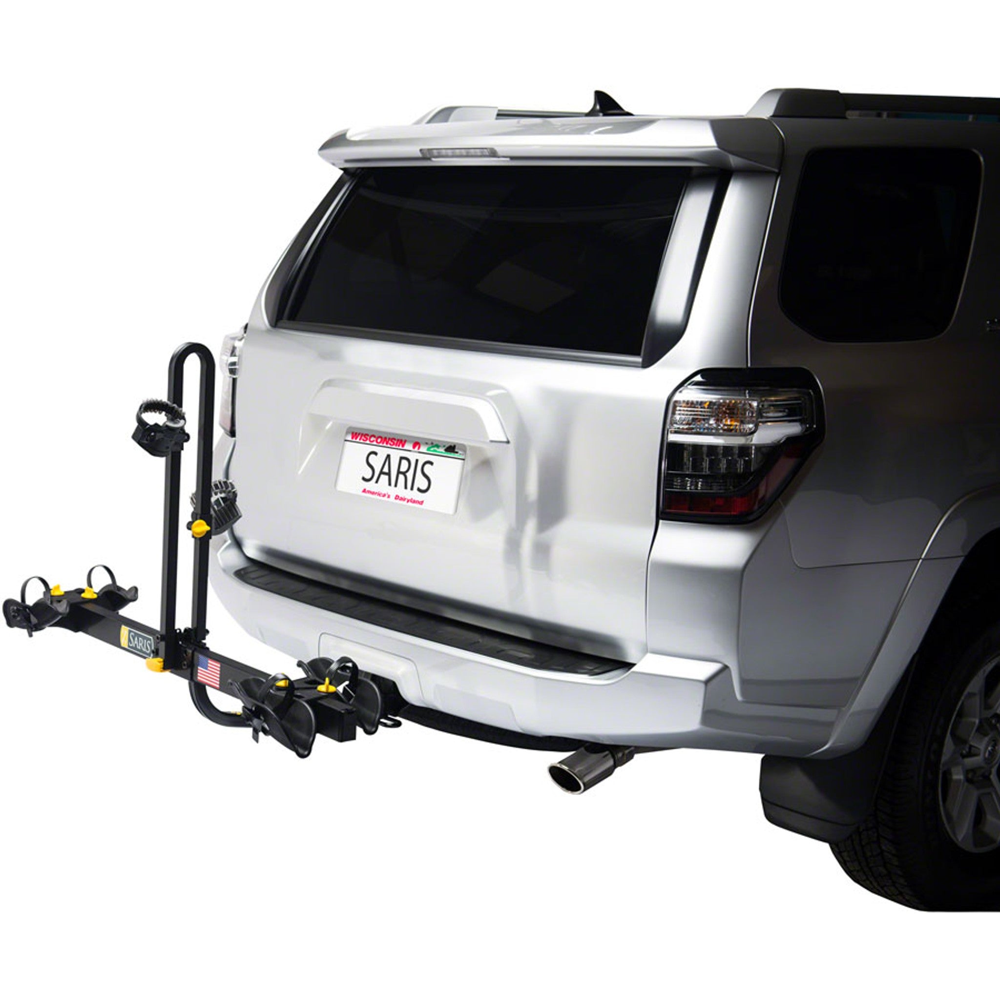Saris Freedom Hitch Bike Rack - 2-Bike, 1-1/4", 2" Receiver, Black