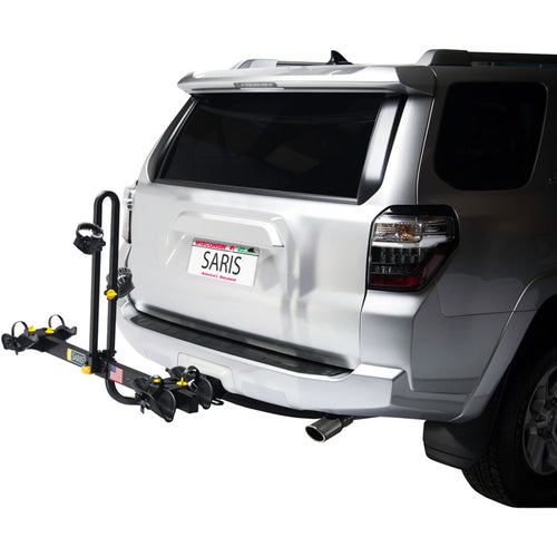 Saris Freedom Hitch Bike Rack - 2-Bike, 1-1/4", 2" Receiver, Black