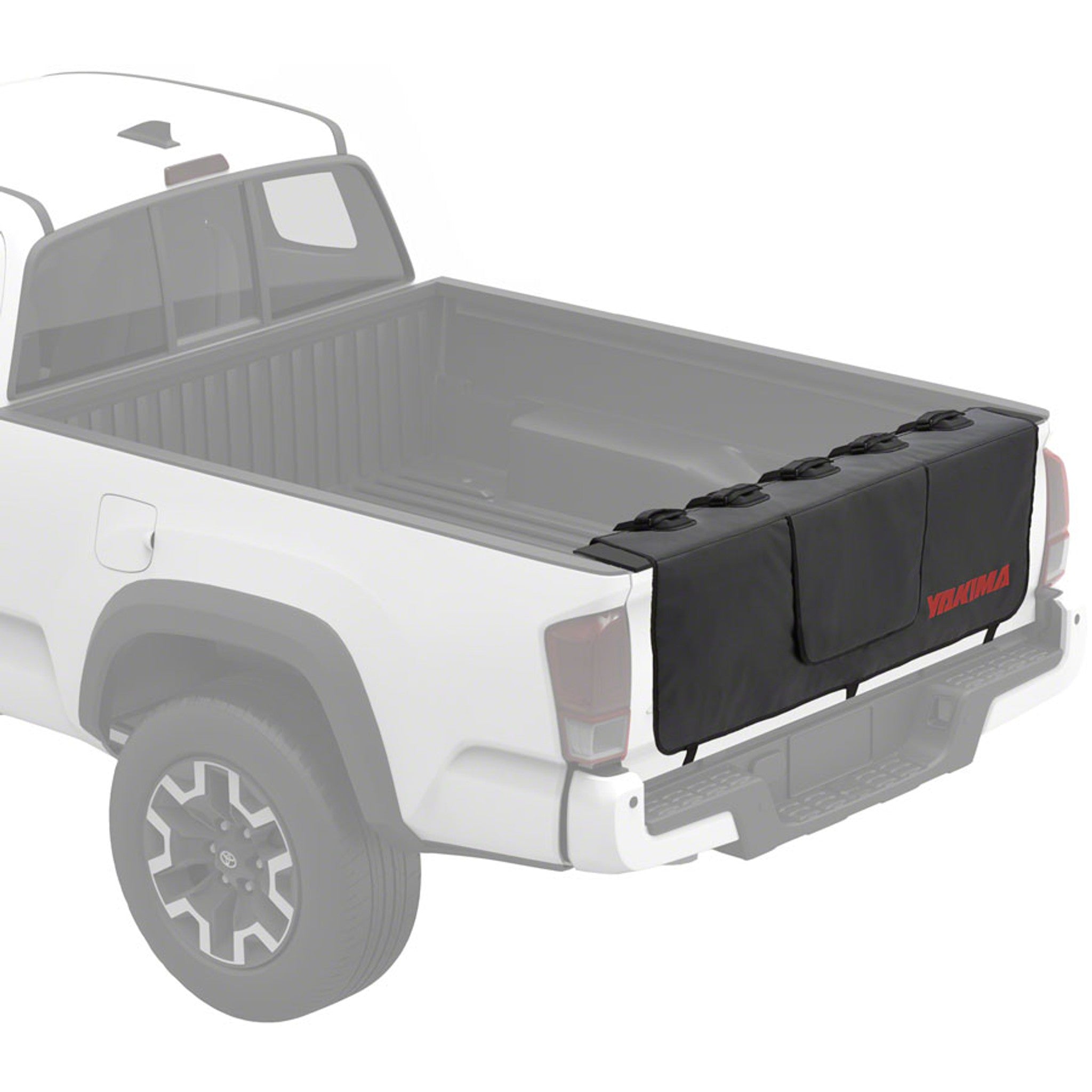 Yakima GateKeeper Tailgate Pad - Large, 2018-2021, Black with Red Logo