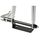 Delta Bike Hitch Truck Rail Fork Mount Rack: Standard 9.0mm Black