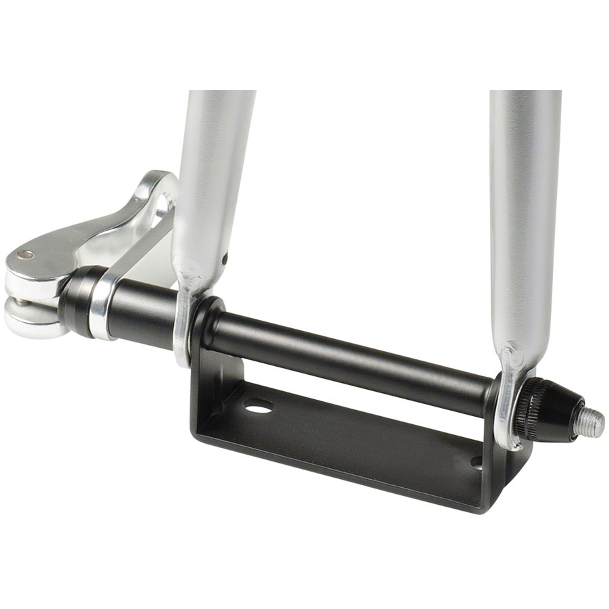 Delta Bike Hitch Truck Rail Fork Mount Rack: Standard 9.0mm Black