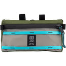 x Topo Bike Bag: Blue/Green/Gray