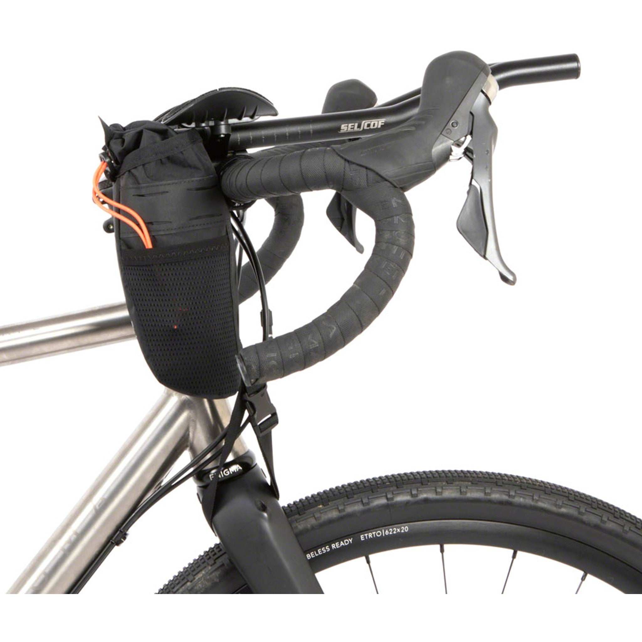 Restrap  Race Stem/ Handlebar Bag - 1.1L, Black