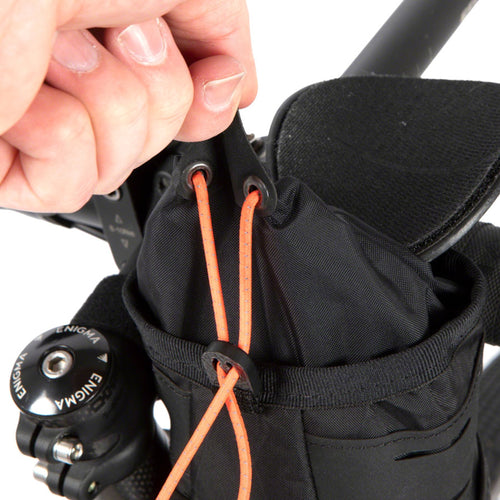 Restrap  Race Stem/ Handlebar Bag - 1.1L, Black