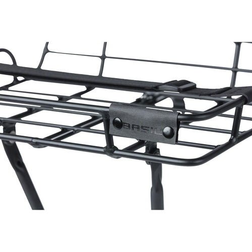 Portland Front Rack, Aluminum, Black