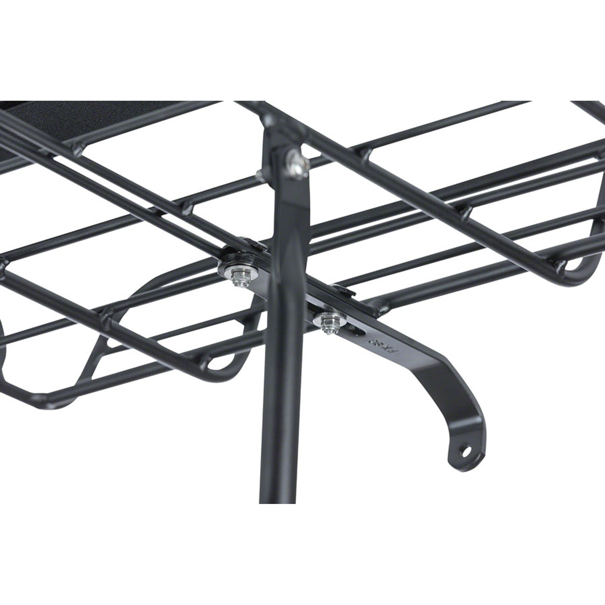 Portland Front Rack, Aluminum, Black