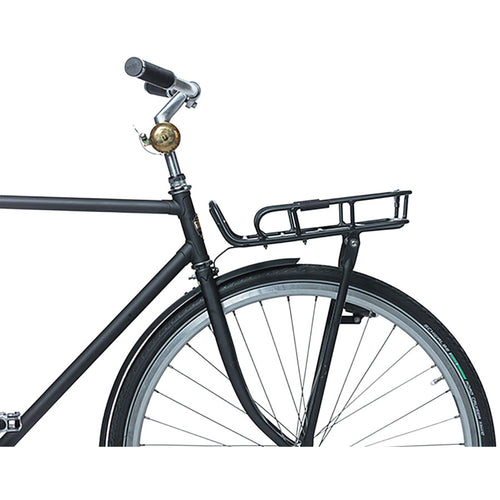Portland Front Rack, Aluminum, Black