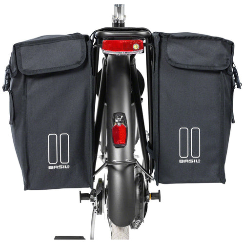 Distance Holder Pannier Spacer, Steel, Black