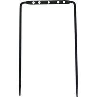 Distance Holder Pannier Spacer, Steel, Black