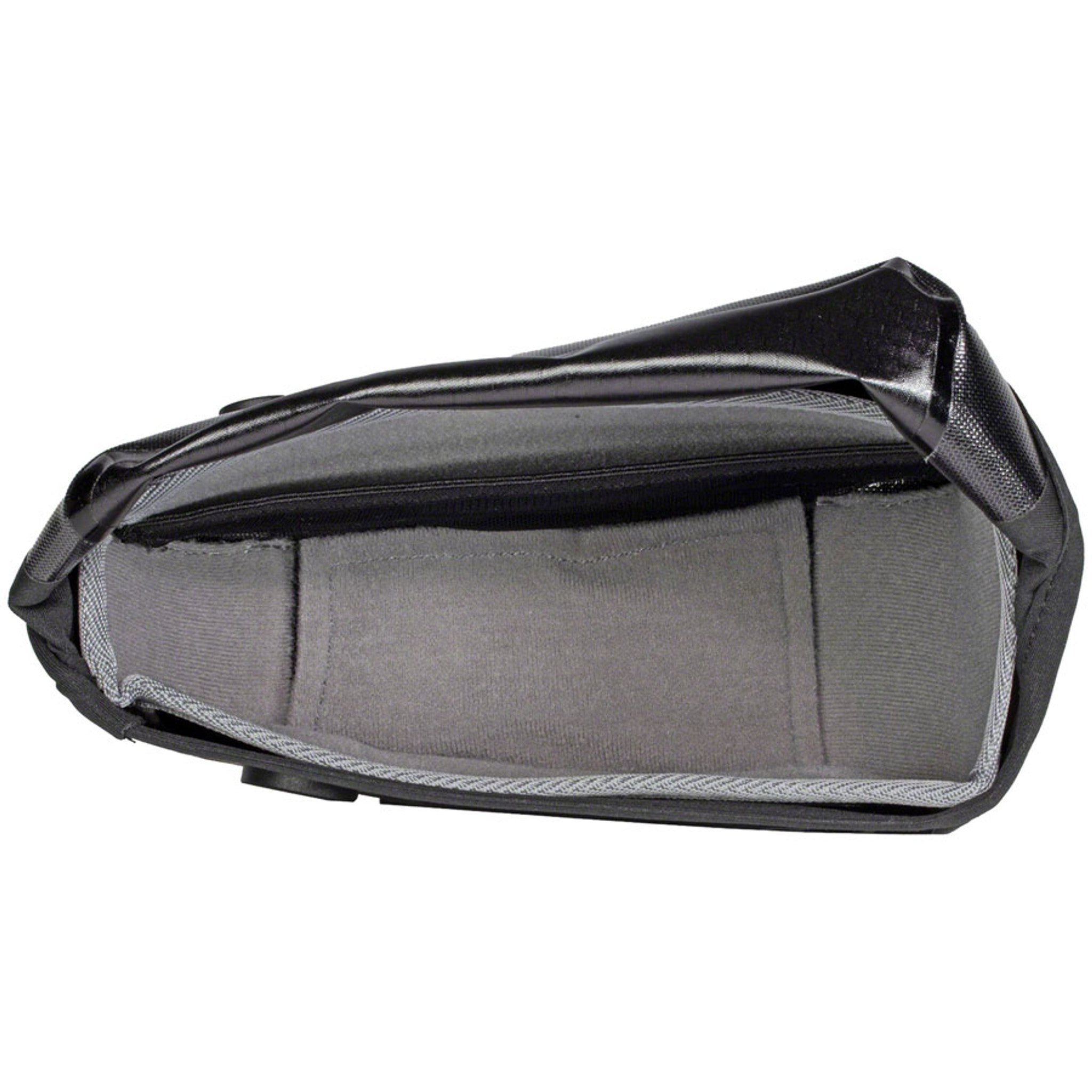 Fuel-Pack Top Tube Bag - Bolt/Strap-On, Black