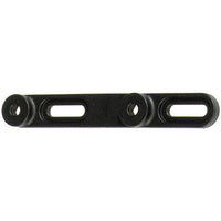64mm Water Bottle Mount Offset-Plate - Black