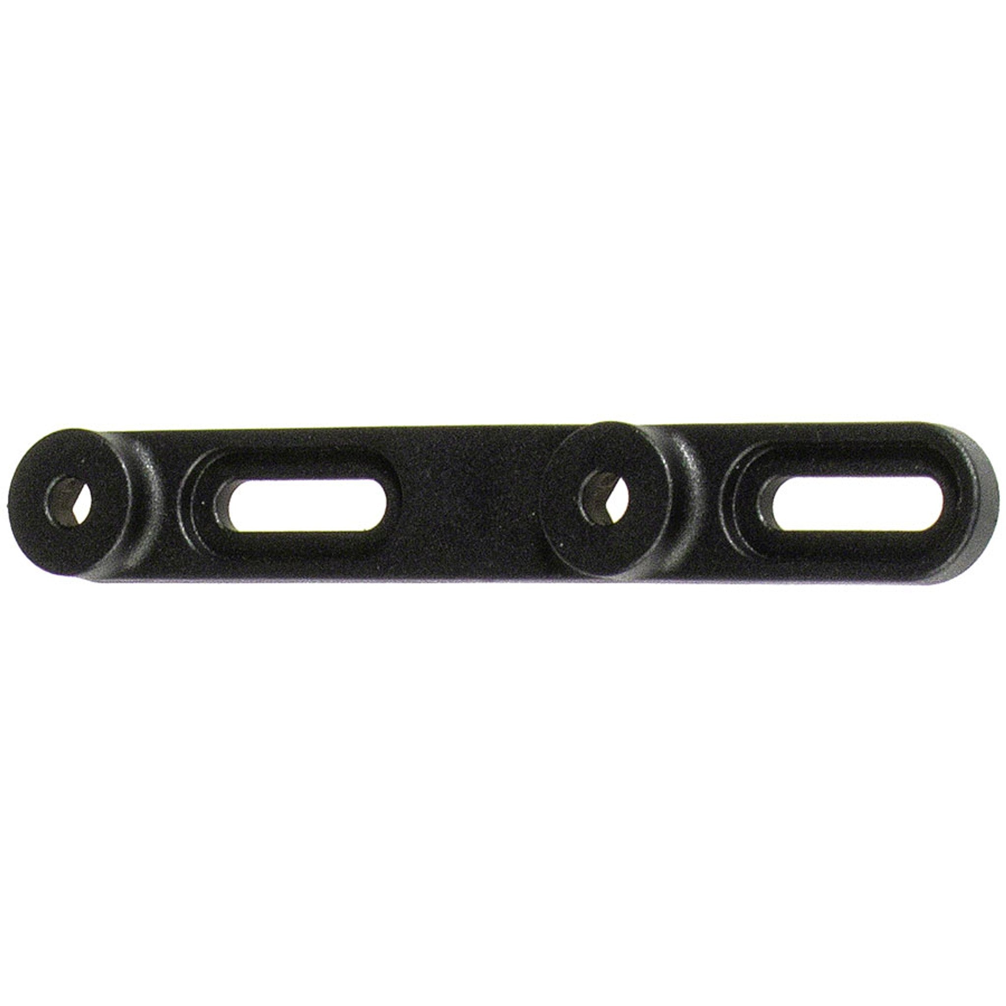 64mm Water Bottle Mount Offset-Plate - Black