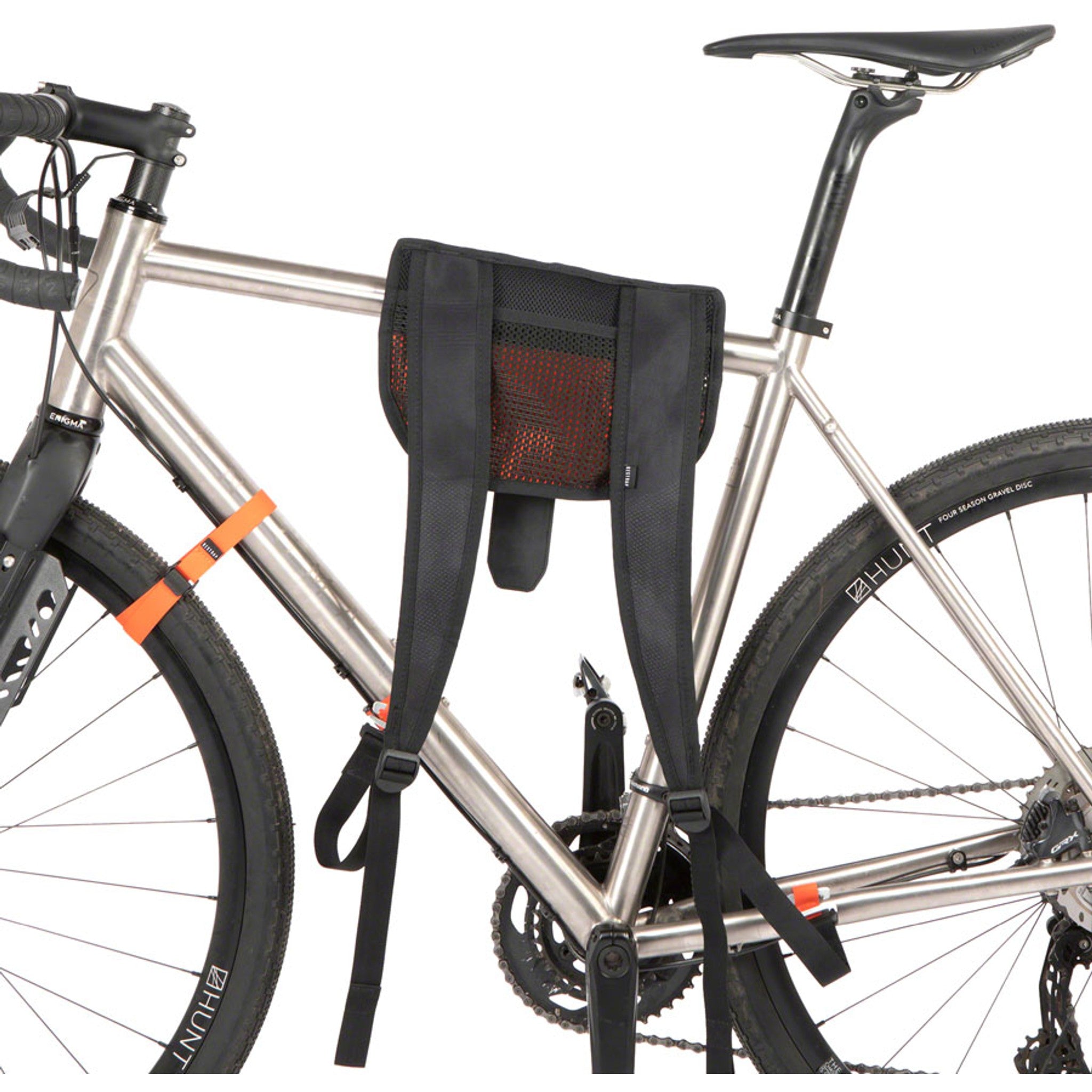 Restrap Hike A Bike Stowable Carrying Harness - Black