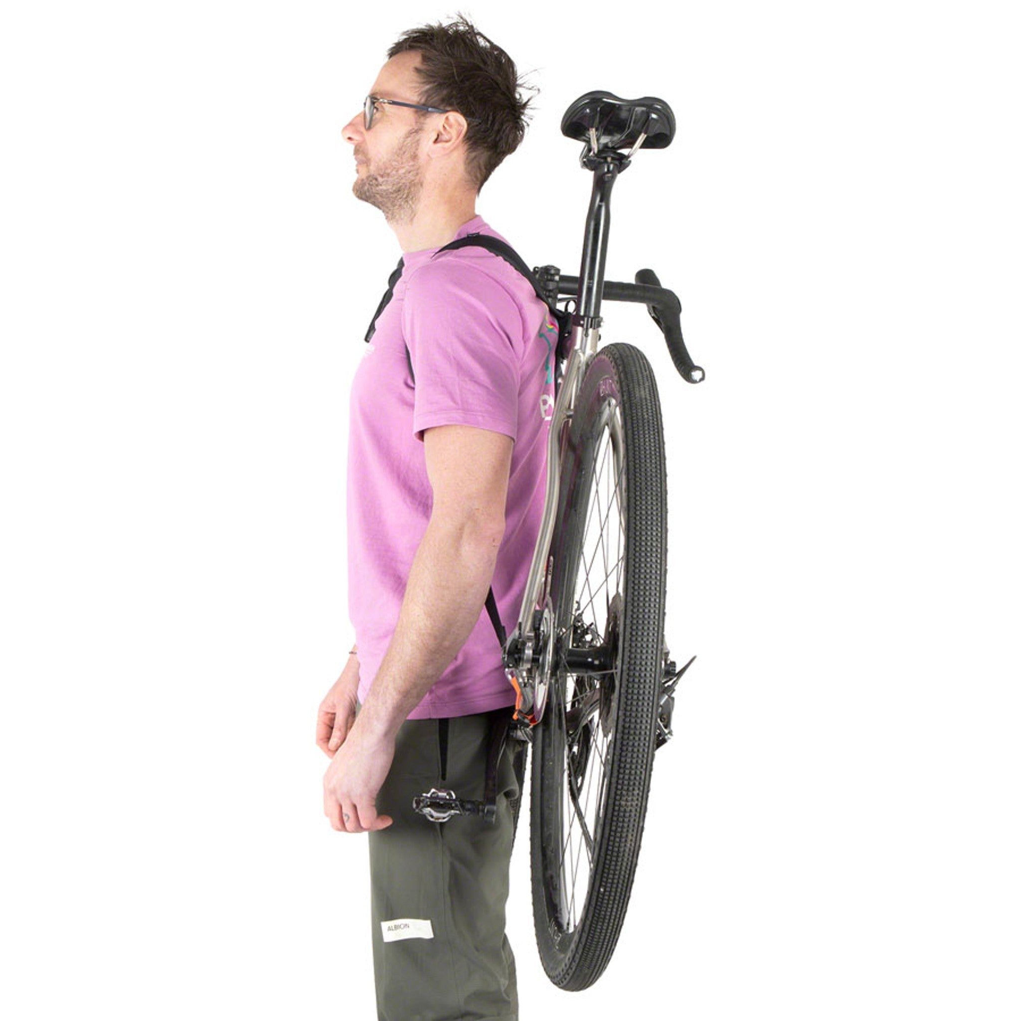 Restrap Hike A Bike Stowable Carrying Harness - Black