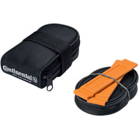 Continental Saddle Bag - Includes 700 x 18-25 Presta Tube, 2 Tire Levers, Black