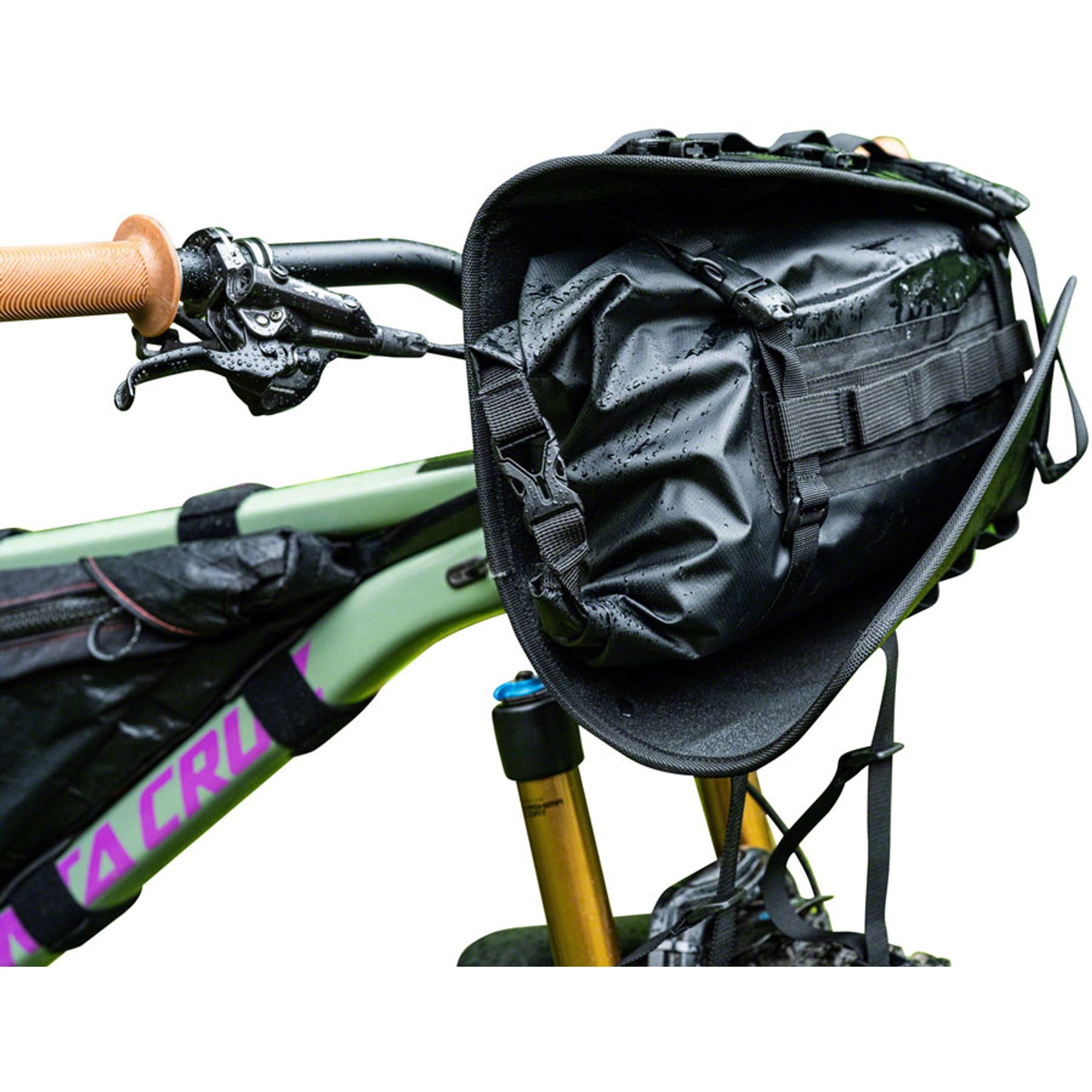 Portland Design Works Gear Belly Handlebar Bag and Harness: Black