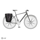 Back-Roller XL Plus Pannier - 78L, Pair, Granite/Black