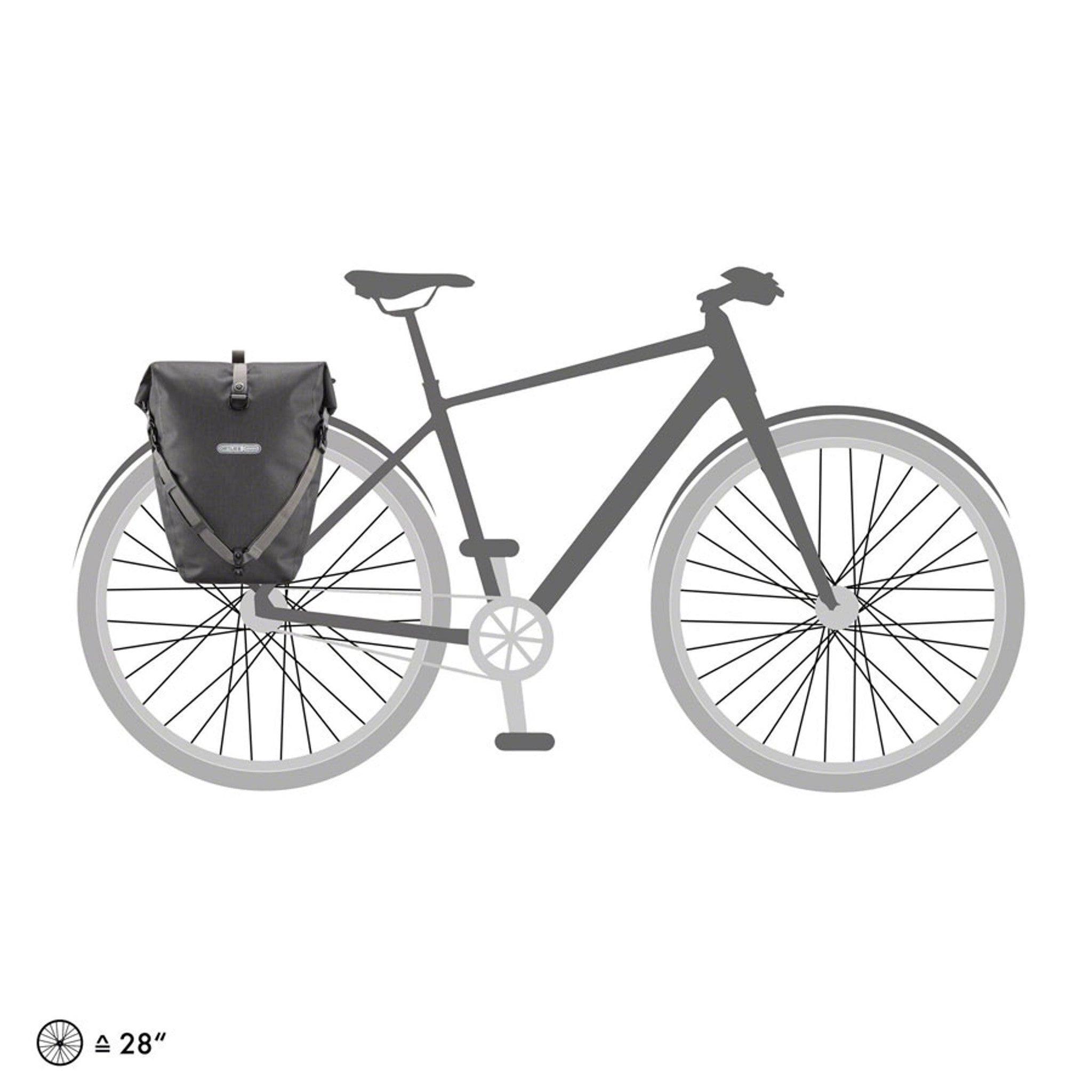Back-Roller Urban Pannier - 20L, Each, Pepper