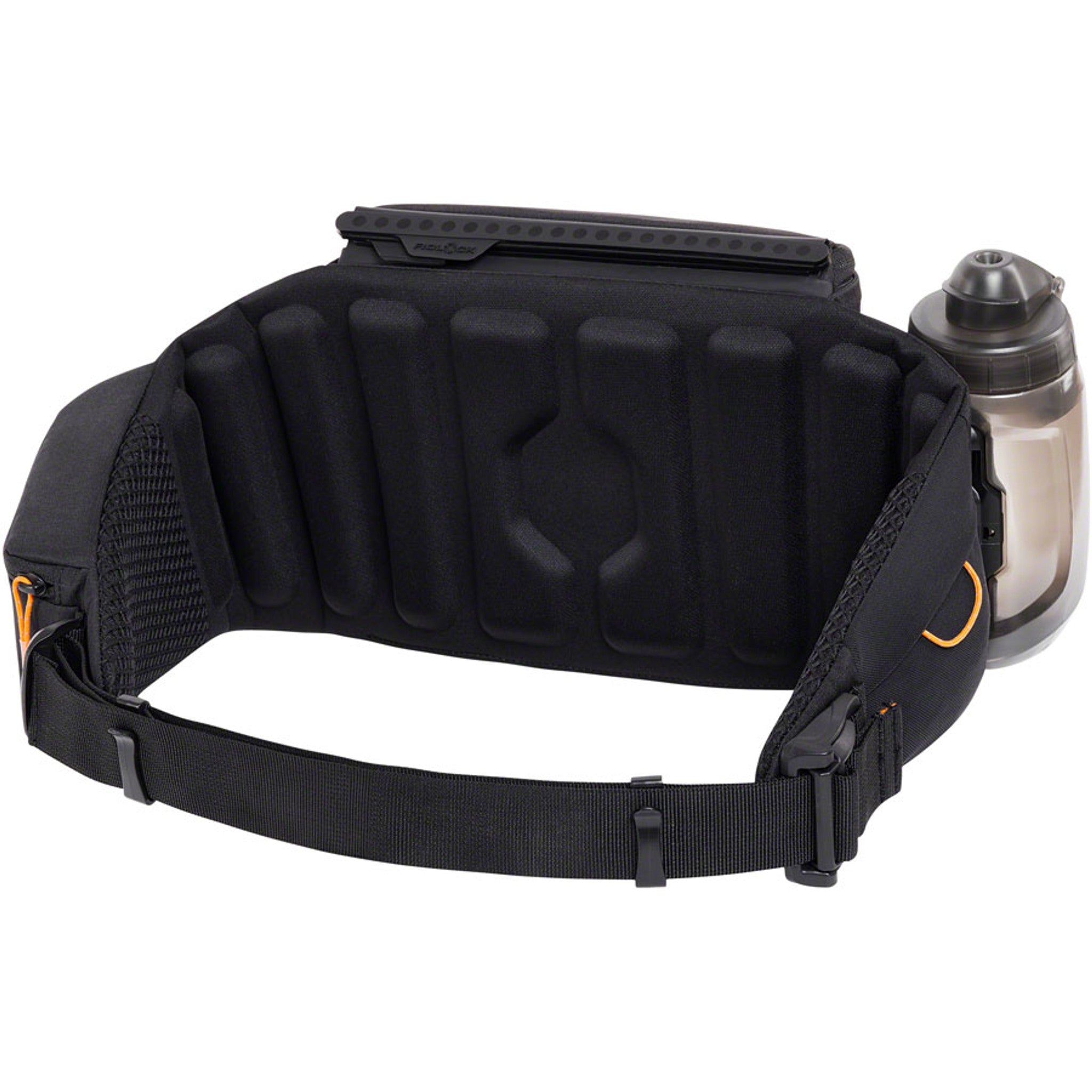 Hip Belt Double Bottle Base - Black