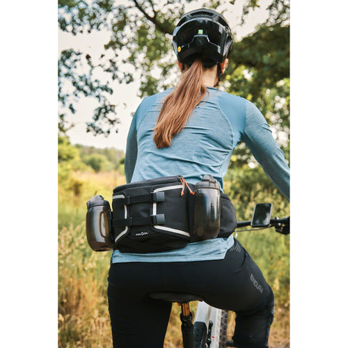 Hip Belt Double Bottle Base - Black