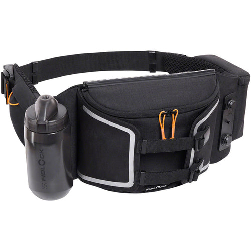 Hip Belt Double Bottle Base - Black