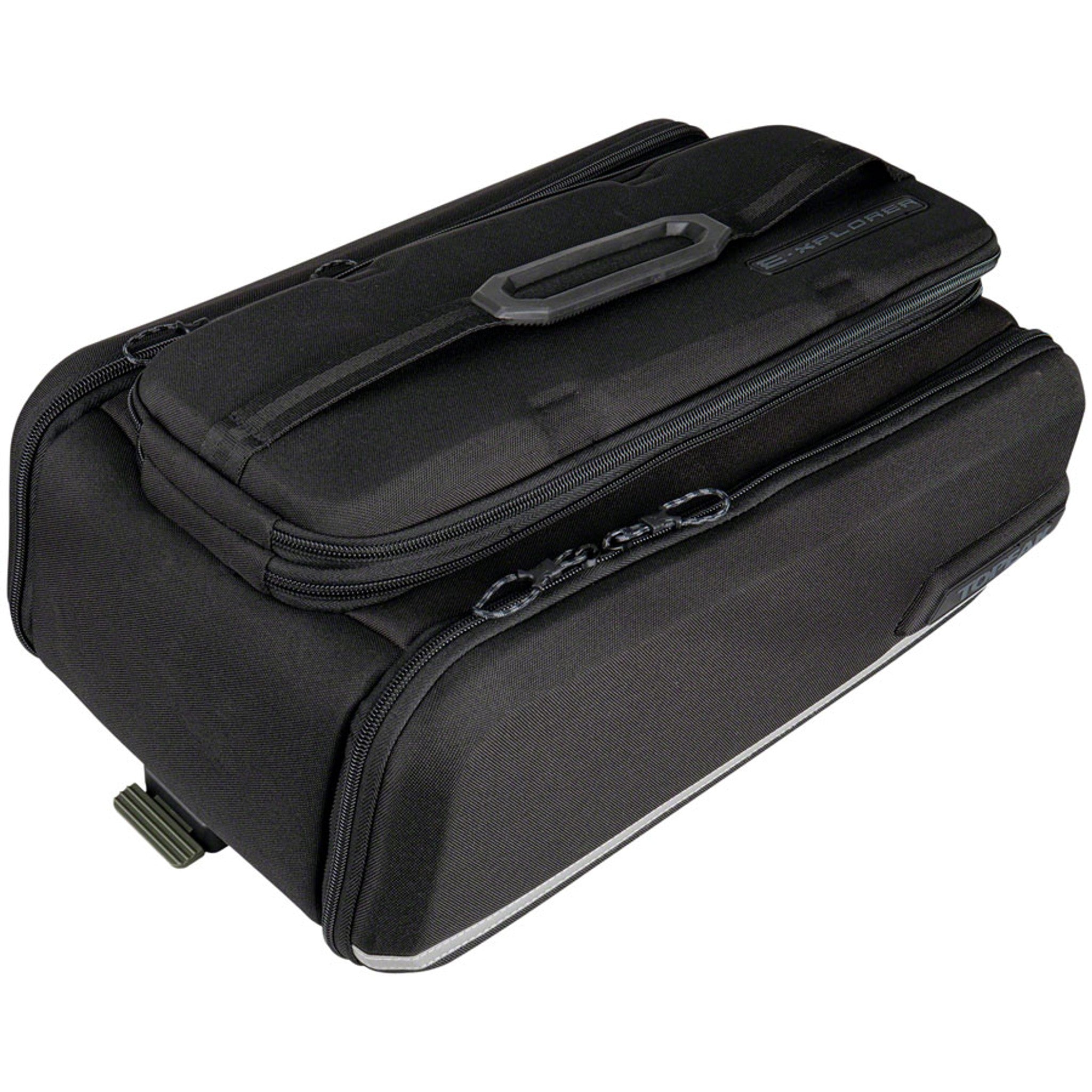 E-Xplorer Trunk Bag - With MTX QuickTrack 2 Mount - 26L, Black