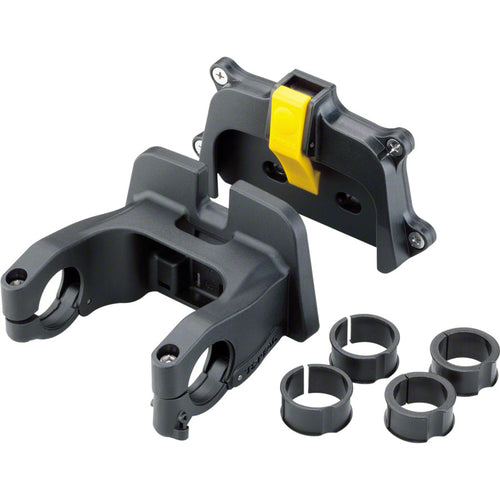 Topeak Front Basket with Fixer 3 Handlebar Bracket: Black