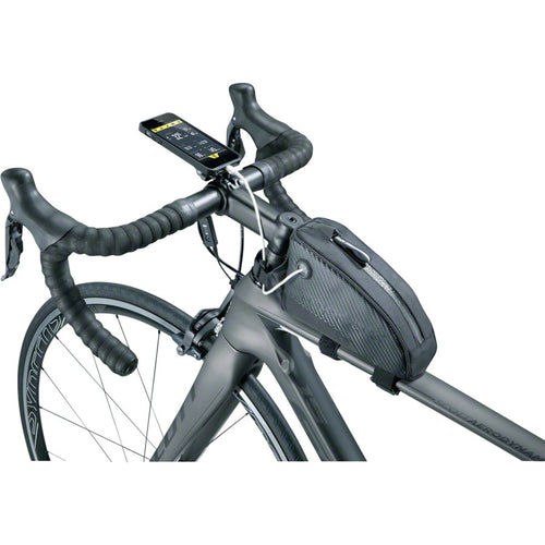 Topeak Fuel Tank Top Tube Bag: Medium Black