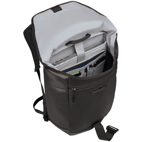 Transporter Flap Top Backpack - One Size, Black
