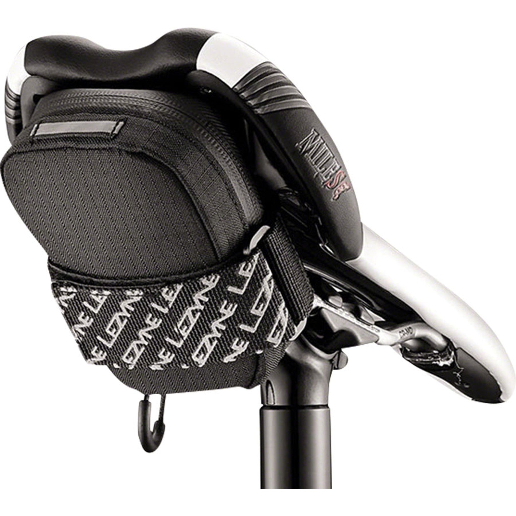 Lezyne Road Caddy Saddle Bag Single Strap Compact: Black