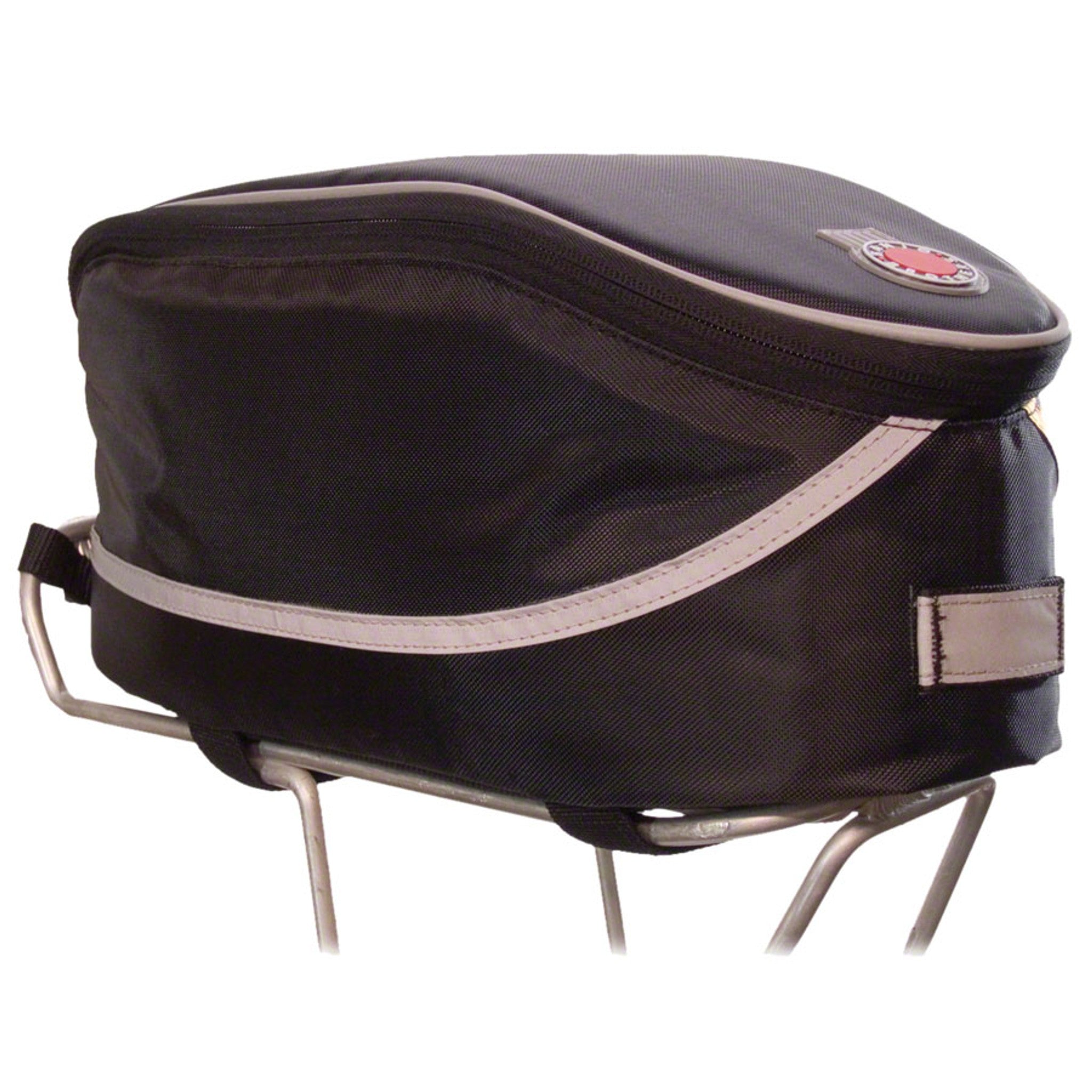 Banjo Brothers Rack Top Bag: Black