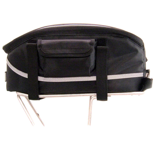 Banjo Brothers Rack Top Bag: Black