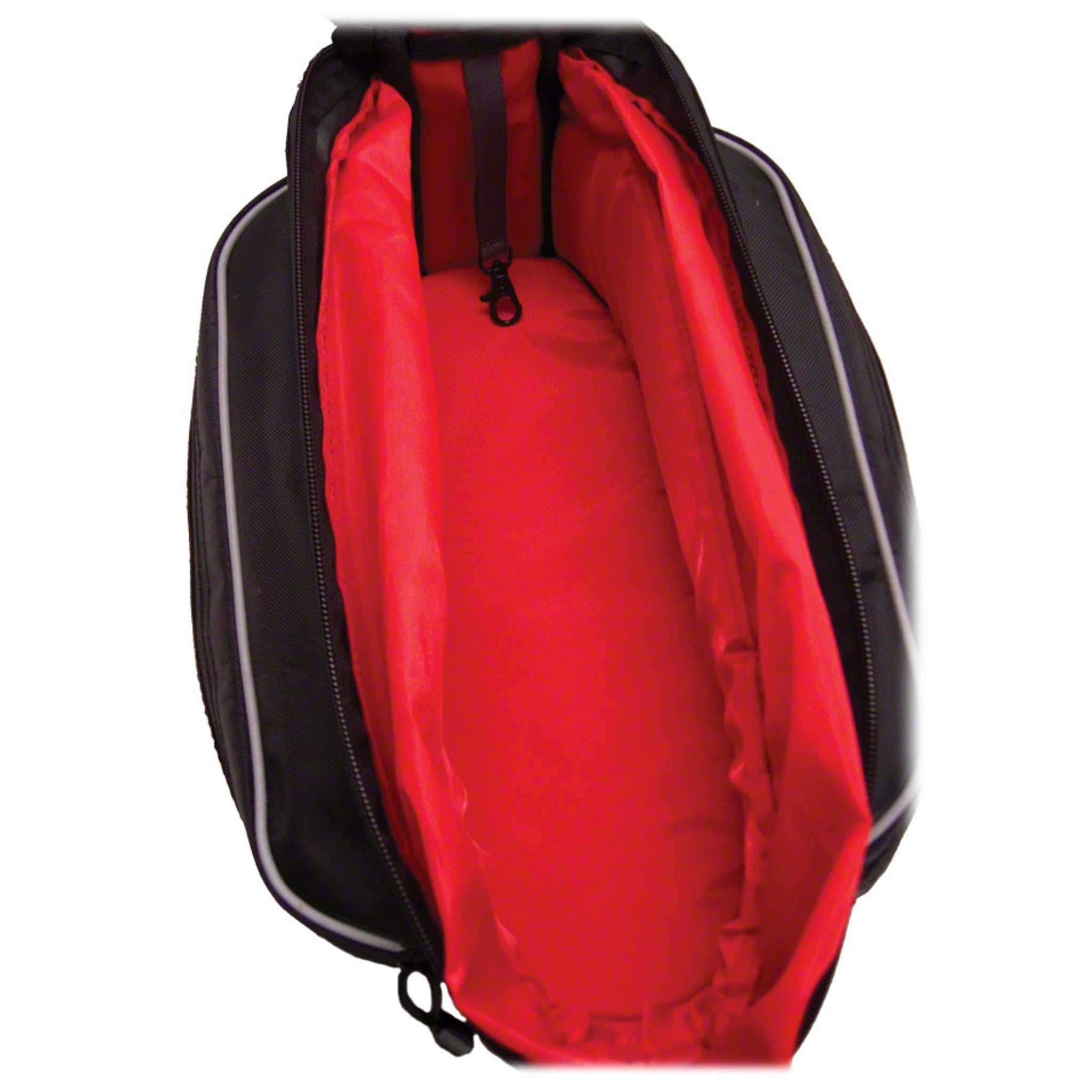 Banjo Brothers Expanding Rack Top Bag: Black