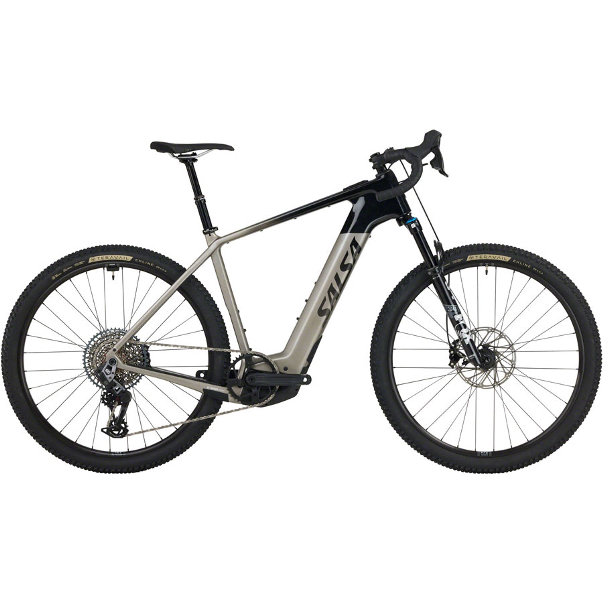 Tributary C Rival GX AXS Transmission SUS Ebike - Charcoal/Black
