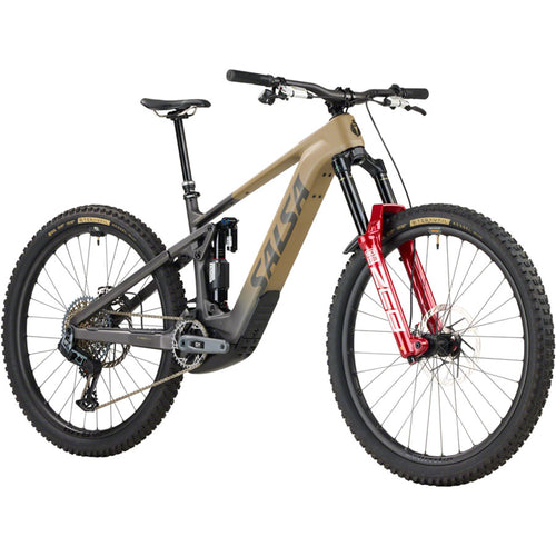 Notch C GX Eagle AXS Transmission Bike - Black/Walnut