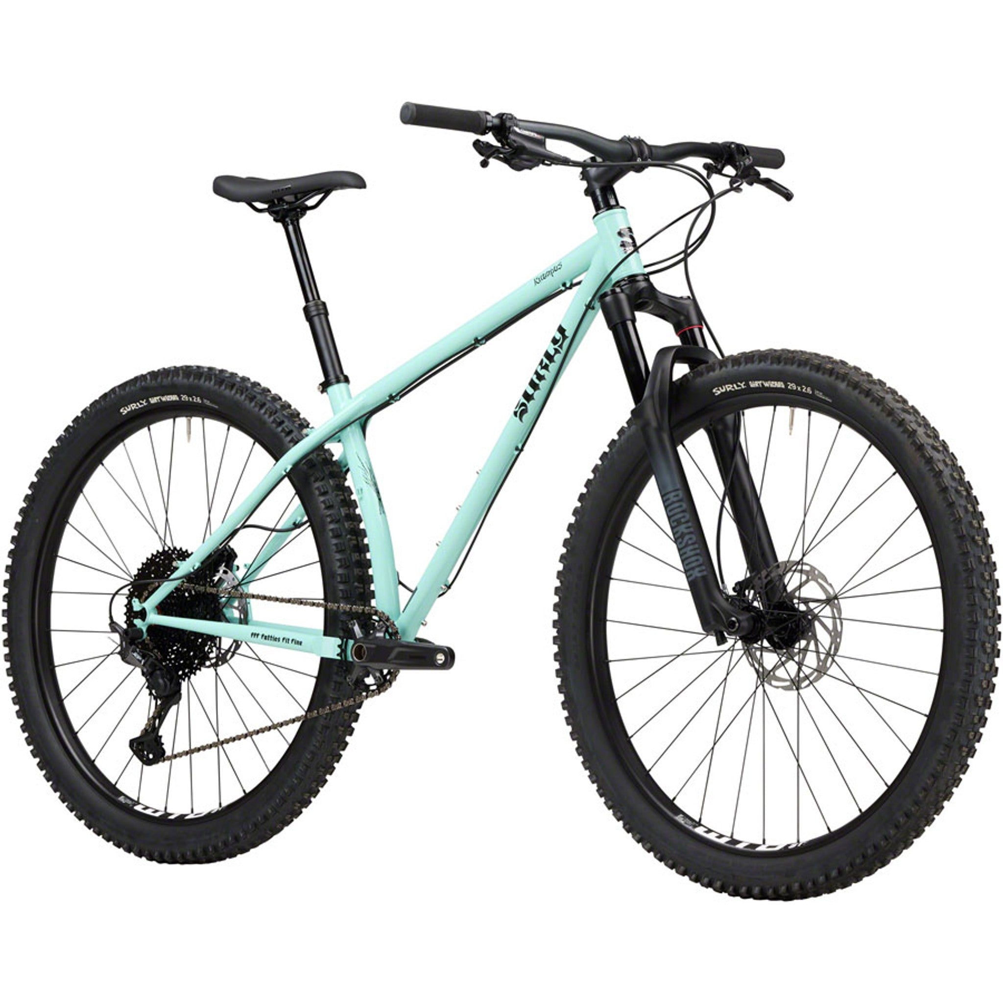 Krampus Front Suspension Bike - Blue Oyster Coat